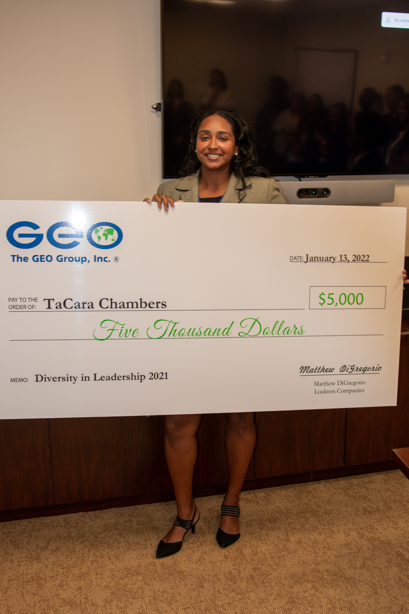 2021 Diversity in Leadership Award Recipient – TaCara Chambers